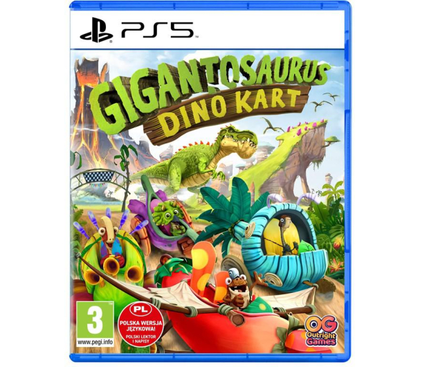 PlayStation Gigantosaurus (Gigantozaur): Dino Kart - 1079252 - zdjęcie